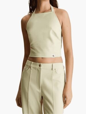 קלווין קליין חולצה ירוקה - קשירה