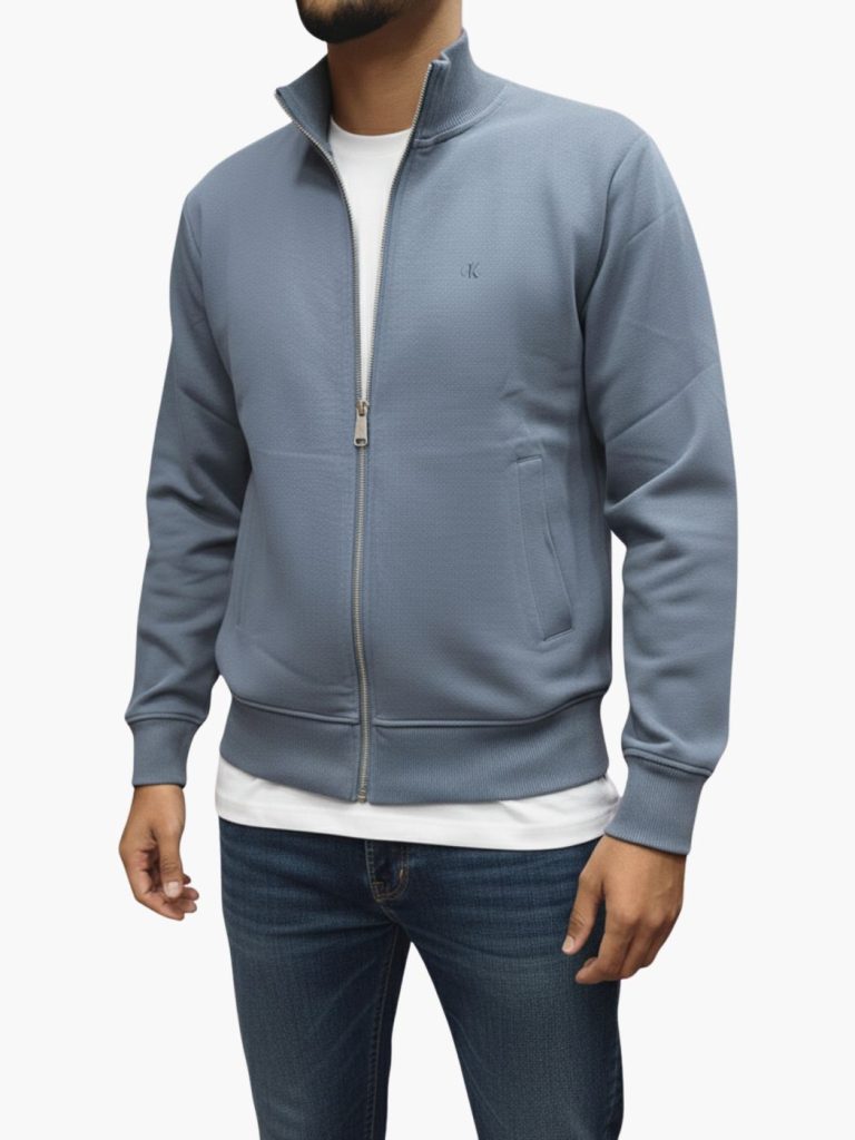 קלווין קליין סווטשירט כחול ג'ינס