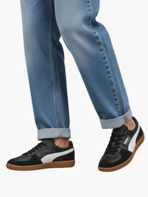 פומה סניקרס בצבע שחור פס לבן