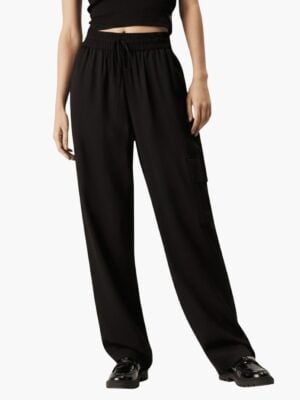 קלווין קליין מכנס אלגנט שחור בהנחה