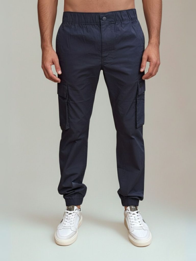 קלווין קליין דגמח כחול - לוגו בכיס