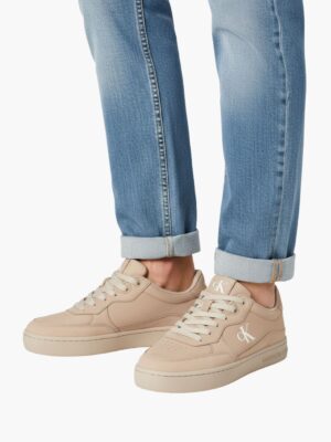 קלווין קליין סניקרס גמס בצבע חום בהיר