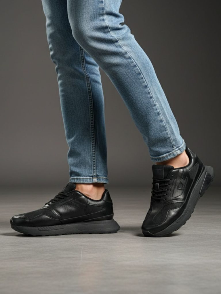 דיזל סניקרס עם לוגו D שחור