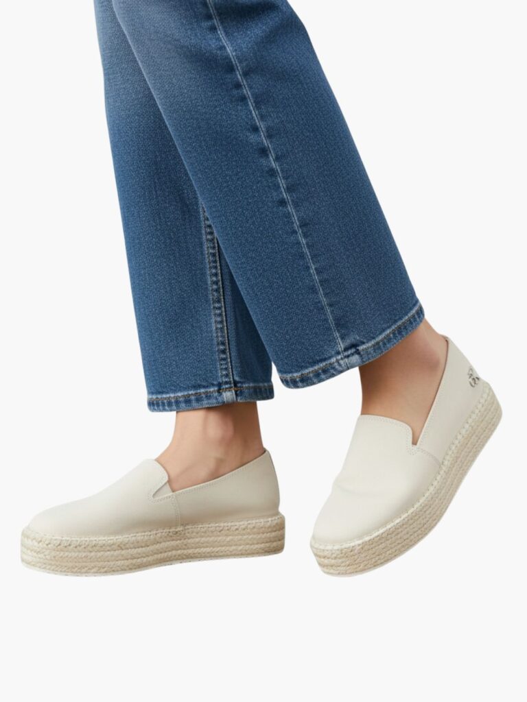 קלווין קליין אספדריל פלטפורמה שמנת