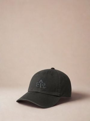 באלר כובע לוגו מחובר - אפור