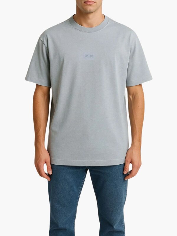 הוגו בוס טי בייסיק אפורה