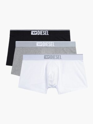 דיזל מארז 3 תחתונים לגברים שחור אפור ולבן
