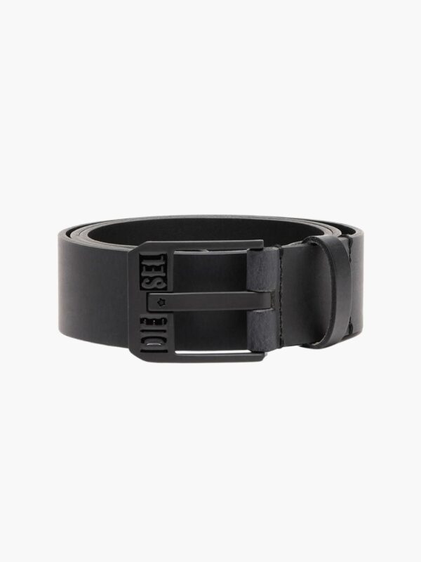 דיזל חגורת עור לגברים כחול כהה