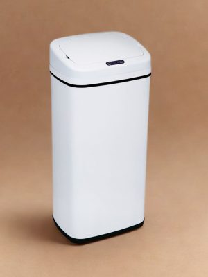 פח אלקטרוני 40L לבן