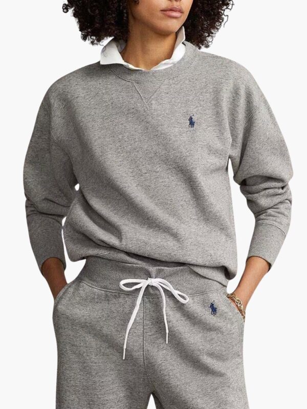 פולו ראלף לורן סווטשירט אפור לנשים