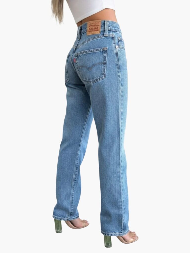 ליוויס ג'ינס כחול דגם 501 בגזרה גבוהה A1959-0109