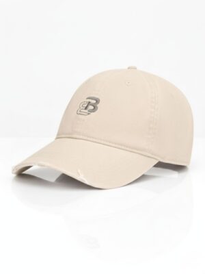 באלר כובע מצחייה בז' עם לוגו רקום