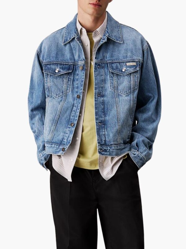 גקט גינס של קלווין קליין לגברים