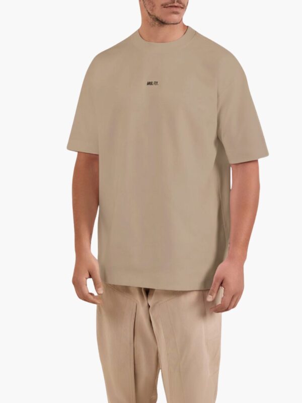 BALR חולצה בז' עם לוגו FLY