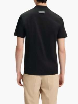 הוגו חולצת טי שחורה אלגנטית