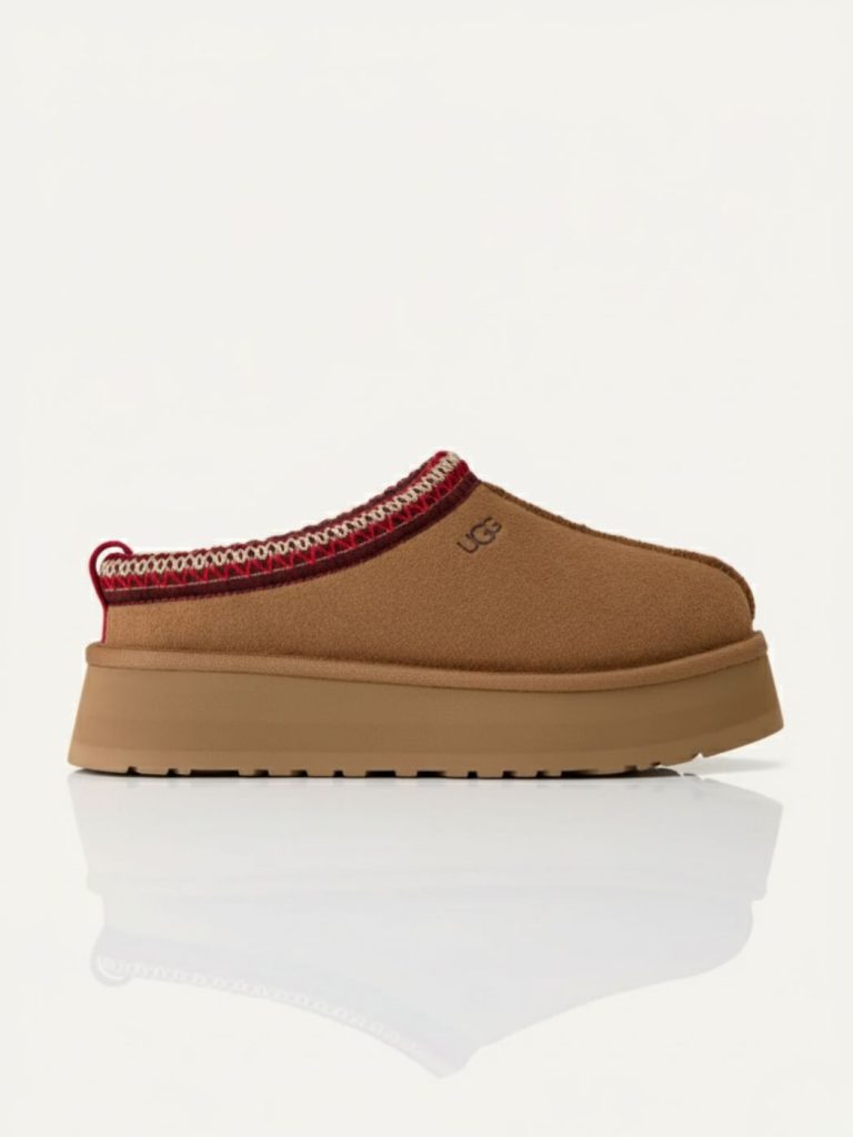 האג כפכף Tasman בגוון חום כהה עם סוליה מוגבהת