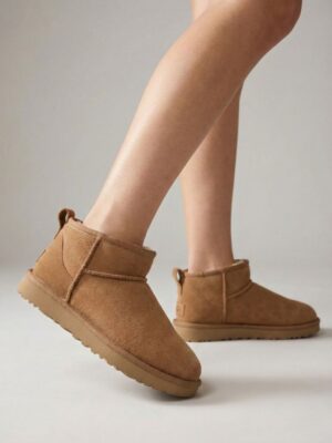 האג מגפון חום עשויות זמש יוקרתי עם פרווה פנימית רכה