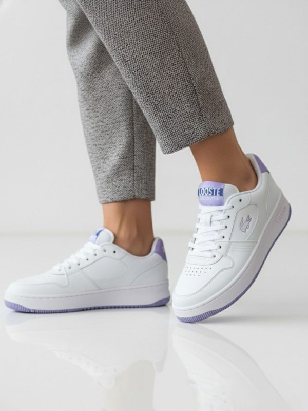 לקוסט סניקרס נשים קלאסי עם נגיעות סגול