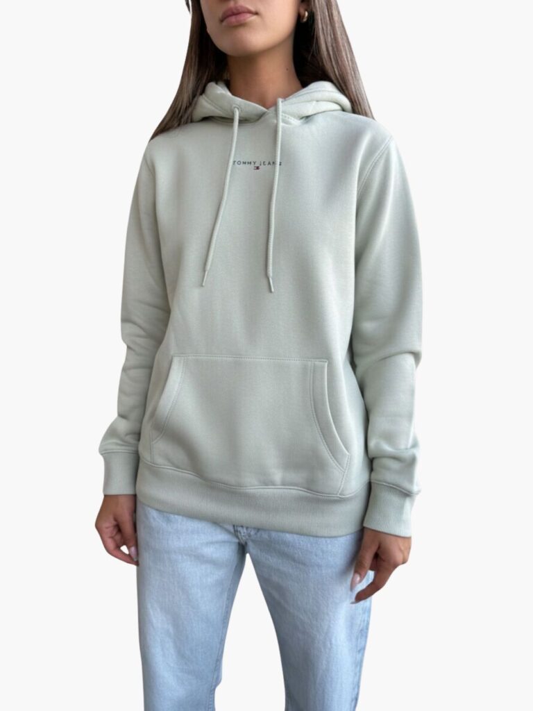 טומי קפוצון בצבע ירוק בהיר לוגו מותג