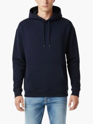 לקוסט קפוצון בצבע כחול כהה עם לוגו אייקוני