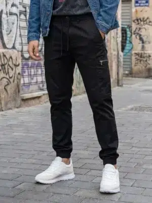 דיזל מכנס דגמ"ח שחור לגבר