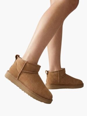 האג מגפון חום עשויות זמש יוקרתי עם פרווה פנימית רכה