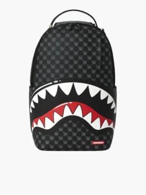תיק גב ספרייגראונד Shark Squares בצבע שחור חזית