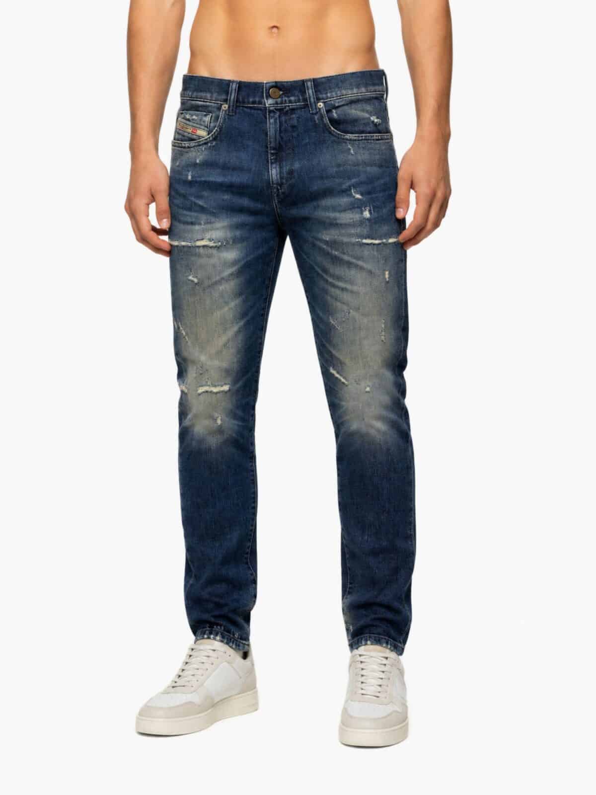 דיזל ג'ינס די-סטראקט 07EN בצבע כחול