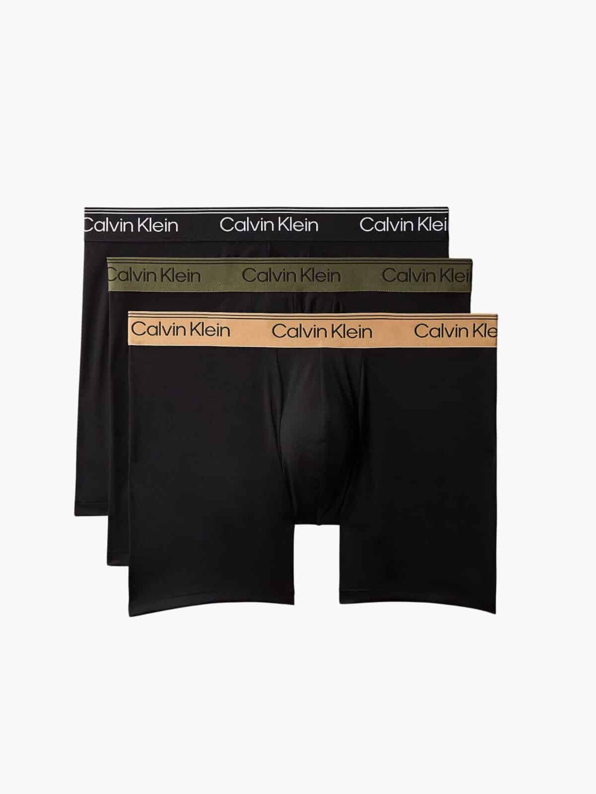 קלווין קליין תחתוני BOXER BRIEF שחורים לגבר