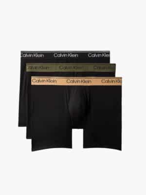 קלווין קליין תחתוני BOXER BRIEF שחורים לגבר