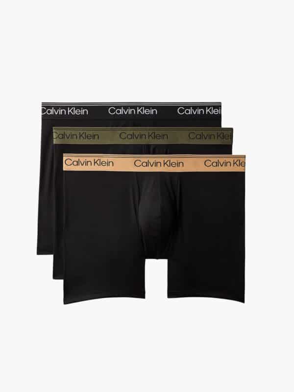 קלווין קליין תחתוני BOXER BRIEF שחורים לגבר